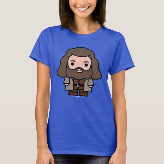 Hagrid Cartoon Character Art T-Shirt (Vorderseite)