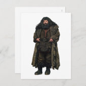 Hagrid Postkarte (Vorne/Hinten)