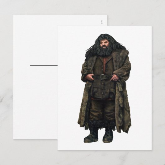 Hagrid Postkarte (Vorne/Hinten)