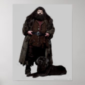 Hagrid und Hund Poster (Vorne)