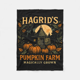 Hagrids Pumpkin Farm Spooky Jahreszeit Halloween S Fleecedecke
