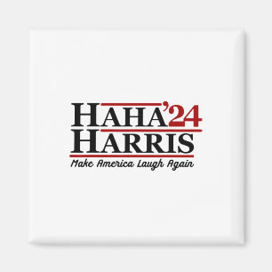 Haha Harris 24 bringt Amerika wieder zum Lachen 1 Magnet