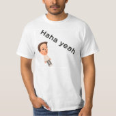 Haha ja T-Shirt (Vorderseite)