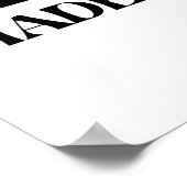 Haha Made You Read Poster (Ecke)