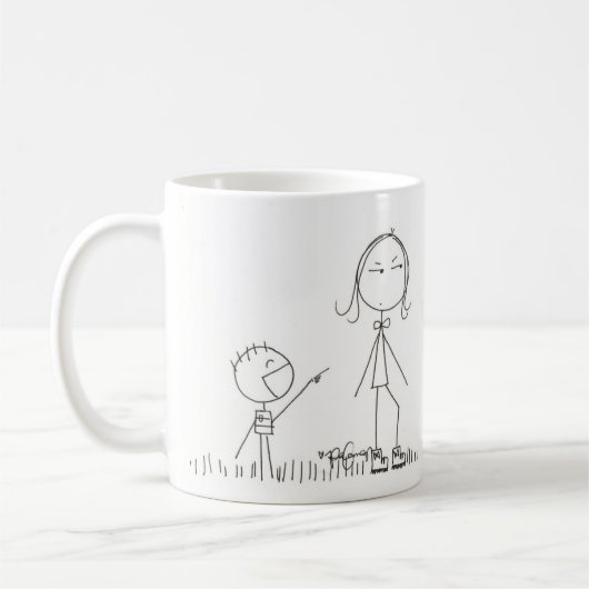 Haha-Mama Kaffeetasse (Links)
