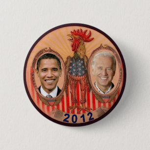 Hahn 2012 Obama Biden Button