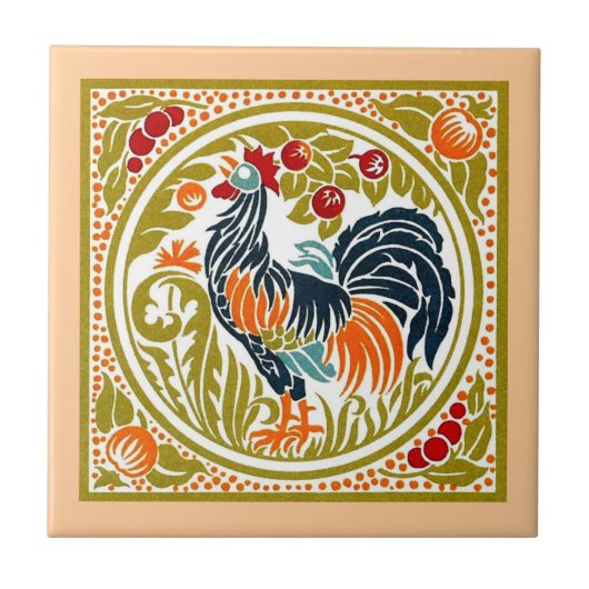 Hahn 3 fliese (Vorderseite)