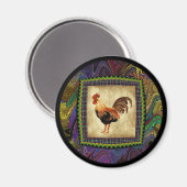 Hahn-a-doodle-doo Magnet (Vorderseite/Rückseite)