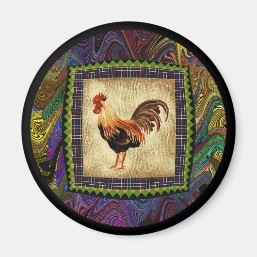 Hahn-a-doodle-doo Magnet (Vorne)