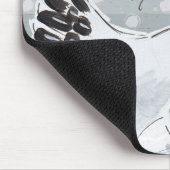 Hahn-Anruf II Mousepad (Ecke)