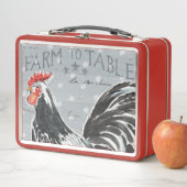 Hahn-Anruf III Metall Lunch Box (Beispiel)