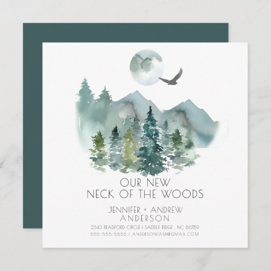 Hahn des Waldes | Moderne Ankündigung (Vorne/Hinten)