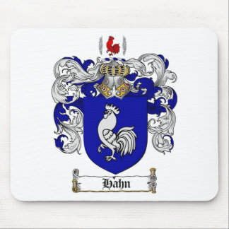 HAHN-FAMILIENWAPPEN - HAHN-KÜCHE VON WAFFEN MOUSEPAD