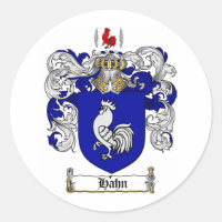 HAHN-FAMILIENWAPPEN - HAHN-WappenCOAT