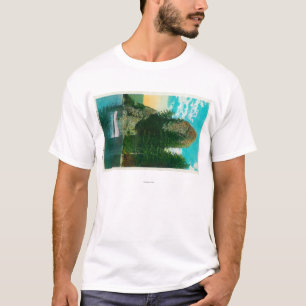 Hahn-Felsen auf Columbia River T-Shirt