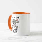 Hahn-Feuer Tasse (Vorderseite Links)