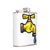 Hahn-Flasche Flachmann (Rechts)