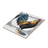 Hahn Fliese oder trivet (Seite)