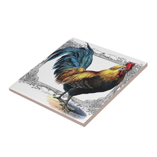 Hahn Fliese oder trivet (Seite)