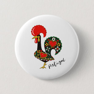 Hahn Galo de Barcelos Portuguese Button