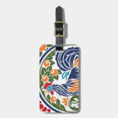 Hahn Gepäckanhänger (Vorderseite vertikal)