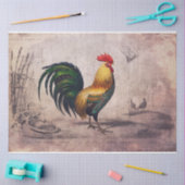 Hahn-Gewebe oder Decoupage-Papier Seidenpapier (Basteln)