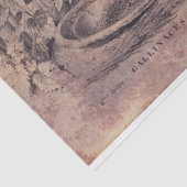 Hahn-Gewebe oder Decoupage-Papier Seidenpapier (Ausschnitt)