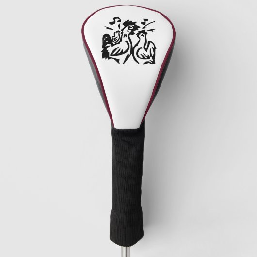 Hahn Golf Headcover (Vorderseite)