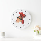 Hahn Große Wanduhr (Zuhause)