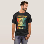 Hahn Henne Hühnerbauer T-Shirt (Vorne ganz)
