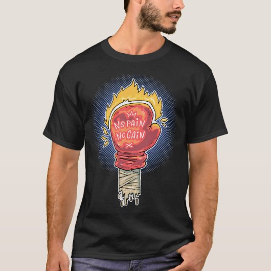 Hahn Horror Halloween. T-Shirt (Vorderseite)