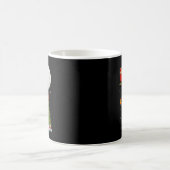 Hahn Hühner Weihnachtsmann Schlitten Fliegend Lust Kaffeetasse (Mittel)