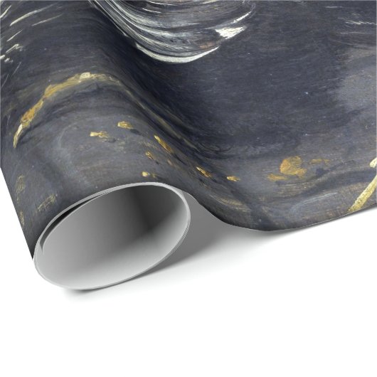 Hahn im Hühnerhof Geschenkpapier (Rolleneckpunkt)