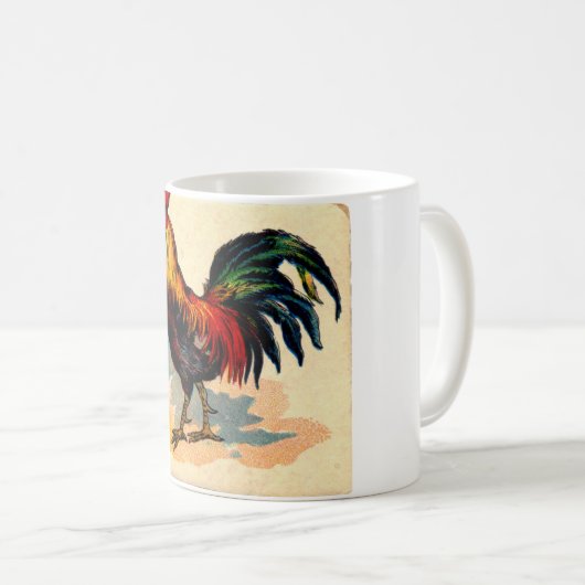 Hahn Kaffeetasse (VorderseiteRechts)