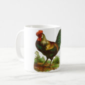 Hahn Kaffeetasse (Vorderseite Links)