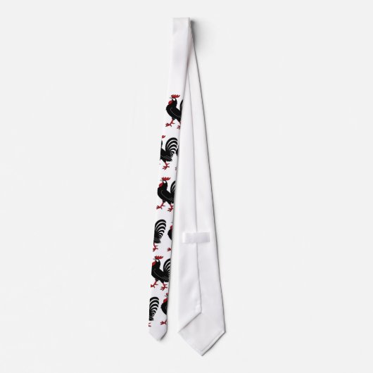 Hahn Krawatte (Rückseite)