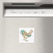 Hahn Kunst Magnet (In Situ (Geschirrspüler))