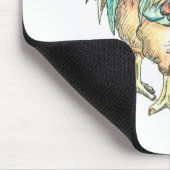 Hahn-Kunst Mousepad (Ecke)