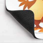Hahn-Mausunterlage Mousepad (Ecke)