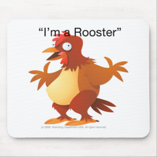 Hahn-Mausunterlage Mousepad