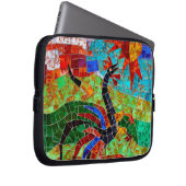 Hahn-Mosaik - Murano Italien Laptopschutzhülle (Vorne Rechts)