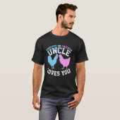 Hahn oder Huhn Onkel liebt dich T-Shirt (Vorne ganz)