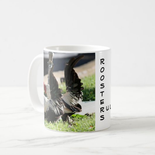 "Hahn-Regel", Tasse (Vorderseite Links)