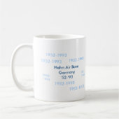 Hahn Regen-Kaffee-Tasse Kaffeetasse (Links)