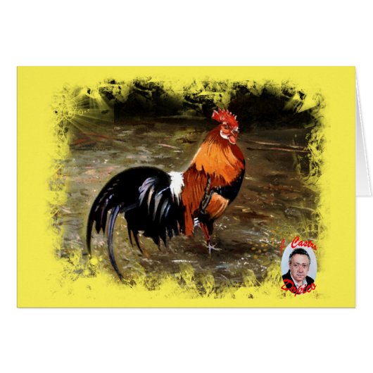 Hahn/Rooster/Gallisch (Vorderseite (Horizontal))