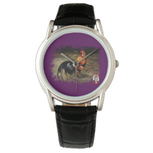 Hahn/Rooster/Gallisch Armbanduhr