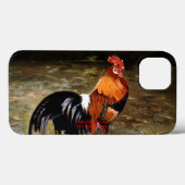 Hahn/Rooster/Gallisch Case-Mate iPhone Hülle (Rückseite (Horizontal))