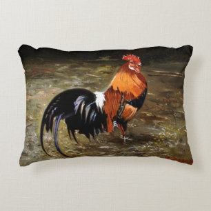 Hahn/Rooster/Gallisch Dekokissen