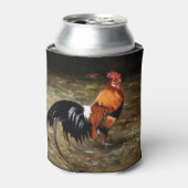 Hahn/Rooster/Gallisch Dosenkühler (Kanne Vorderseite)