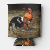 Hahn/Rooster/Gallisch Dosenkühler (Vorderseite)